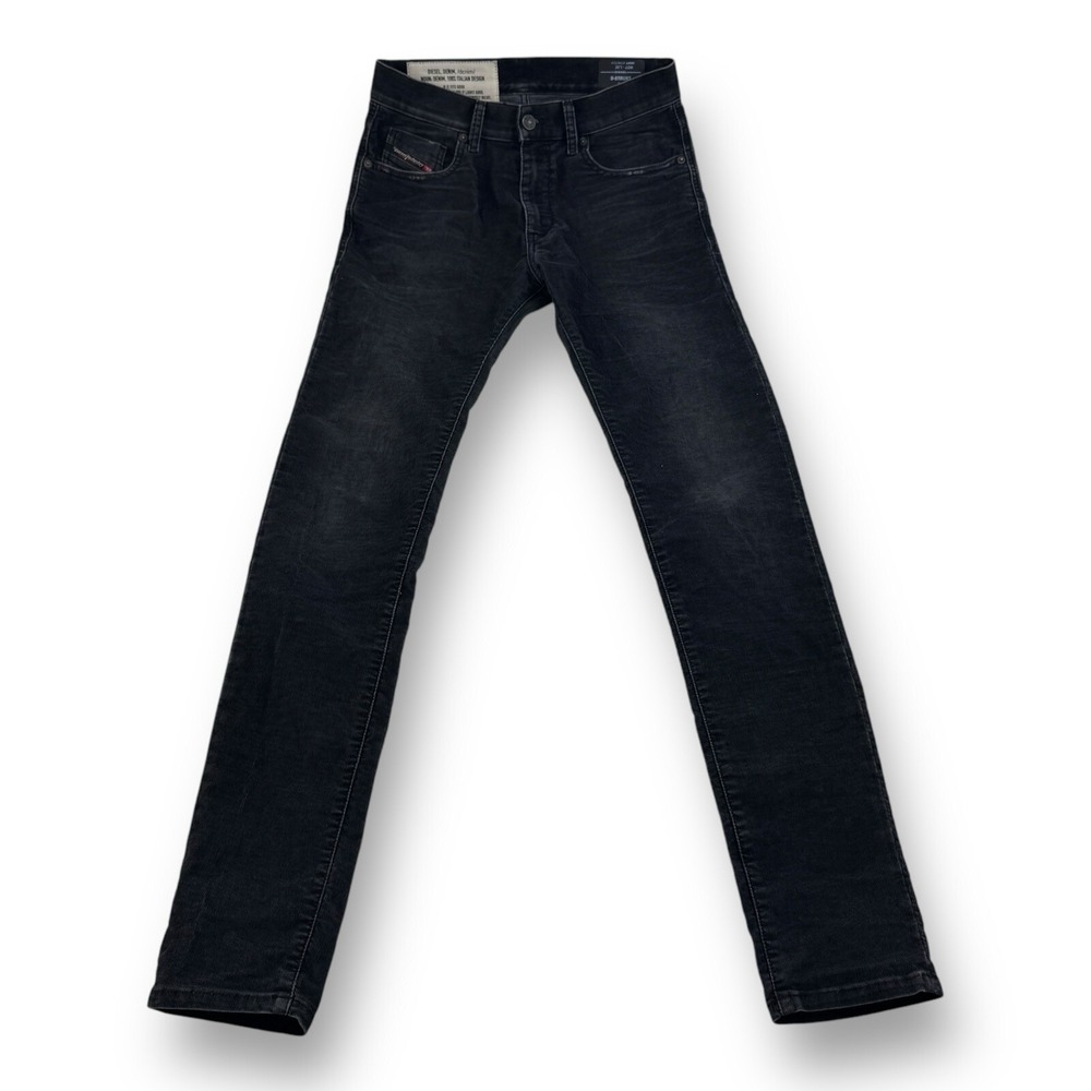 Diesel‎ D-Strukt Slim Stretch Corduroy Pants - Stone Blue, Men's Size 27x32